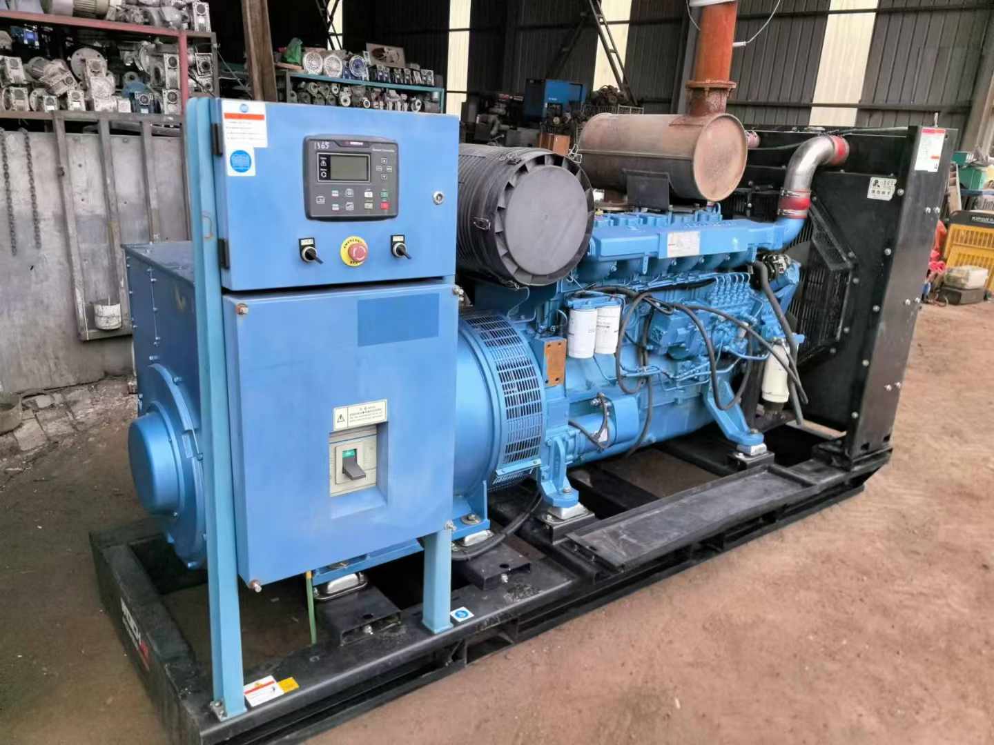 蓬江500kW 柴油发电机组可带动设备功率的计算公式是什么？