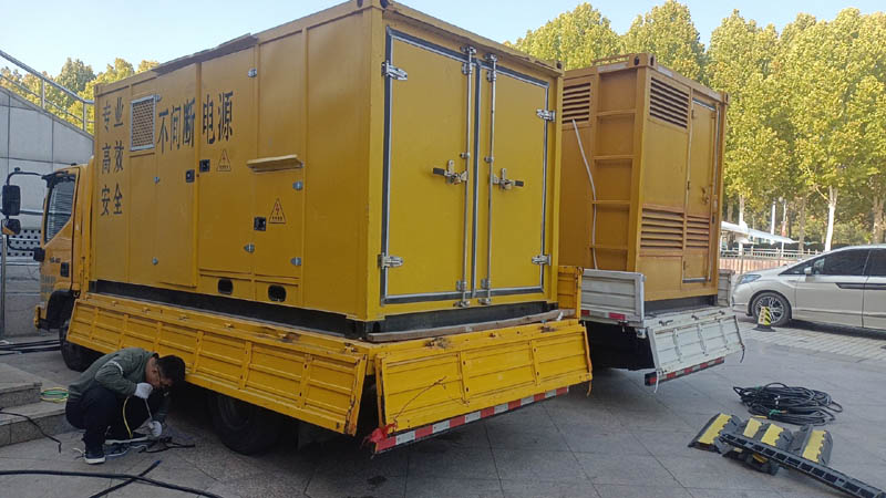 蓬江柴油发电机组和UPS电源配合使用时的注意事项